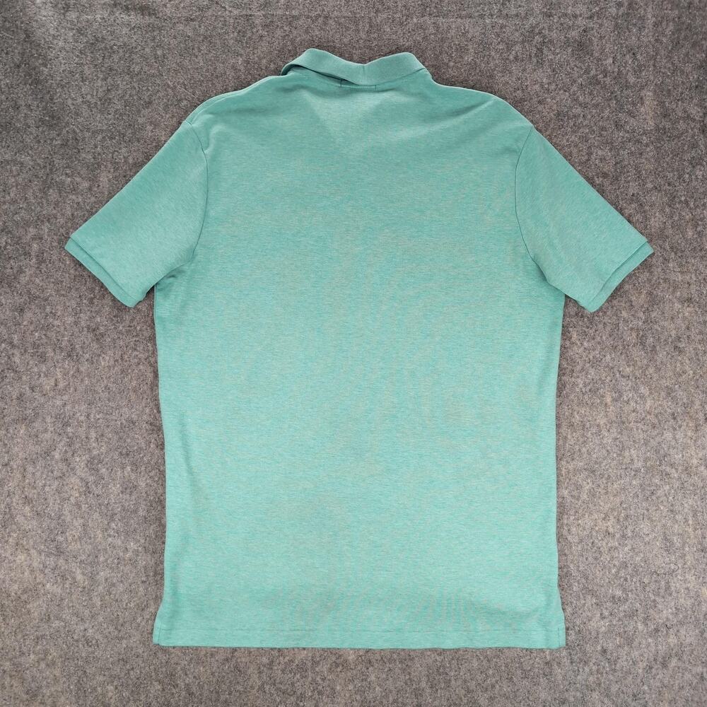 Polo Ralph Lauren Polo Shirt Mens Large Blue Cotton Pony Logo Short Sleeve - Picture 2 of 6